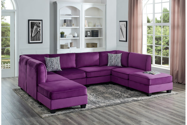 Top 5 Purple Sectionals In 2022 Wayfair   Default Name 